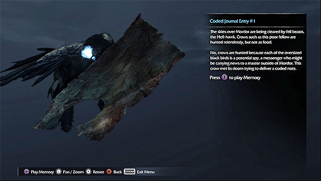 This artifact is on one of the higher ledges in the ruins - List of artifacts: Udun | Collectibles - Artifacts - Artifacts - Middle-earth: Shadow of Mordor Game Guide