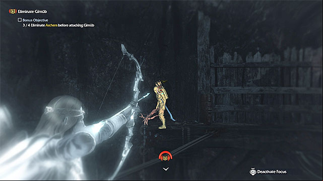 You can either eliminate archers at a distance, or reach them and defeat them in direct fight - Enemy types | Combat - Combat - Middle-earth: Shadow of Mordor Game Guide