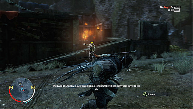 The yellow and the red icons symbolize the level of alertness - Stealth | Combat - Combat - Middle-earth: Shadow of Mordor Game Guide