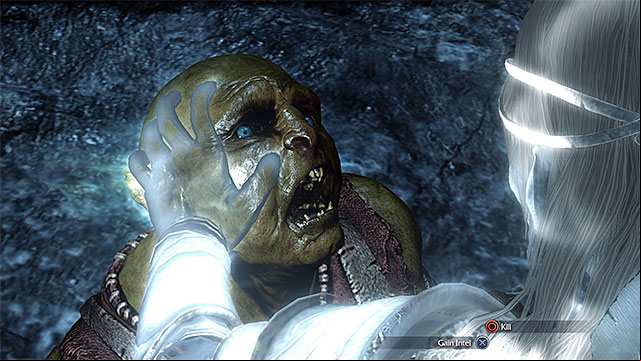 You need to grab an orc and confirm that you want to interrogate him - Gaining information on the of Saurons Army | Saurons Army (Nemesis System) - Saurons Army (Nemesis System) - Middle-earth: Shadow of Mordor Game Guide