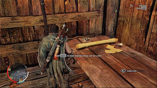 One of the alternative ways to learn about the of Saurons Army is to find interactive documents, like the one in the above screenshot - Gaining information on the of Saurons Army | Saurons Army (Nemesis System) - Saurons Army (Nemesis System) - Middle-earth: Shadow of Mordor Game Guide