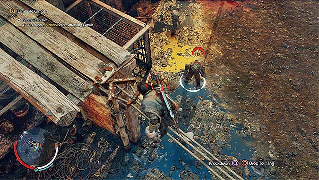 You can start the fight with Gimub, e.g. by attacking at a range. - 2: The Slaver | Main missions - Main missions - Middle-earth: Shadow of Mordor Game Guide