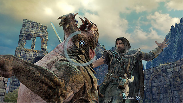 Complete a mini-game to tame a caragor - The Fell Beast (sword) | Weapon Missions - Weapon Missions - Middle-earth: Shadow of Mordor Game Guide