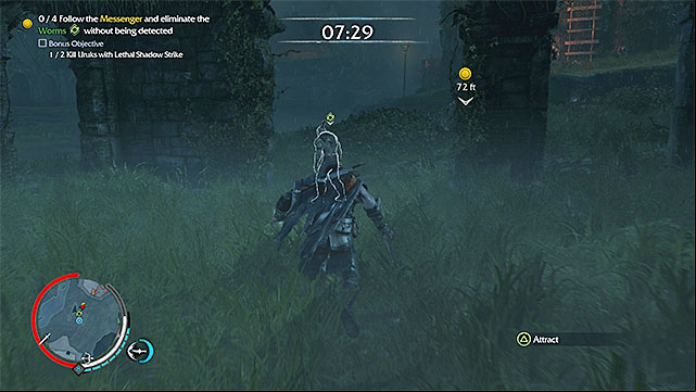 Follow the messenger and kill the informants that you identify - Fatal Secrets (dagger) | Weapon Missions - Weapon Missions - Middle-earth: Shadow of Mordor Game Guide