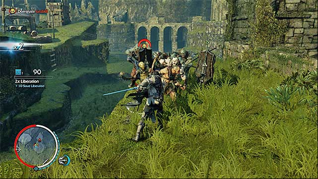 You can attack Grublik only, or all of the orcs - 16: The Power of the Wraith | Main missions - Main missions - Middle-earth: Shadow of Mordor Game Guide