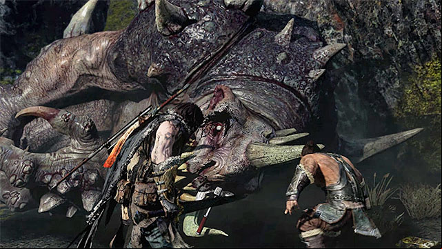 Deprive the graug of its entire health to kill it - 17: The Great White Graug | Main missions - Main missions - Middle-earth: Shadow of Mordor Game Guide