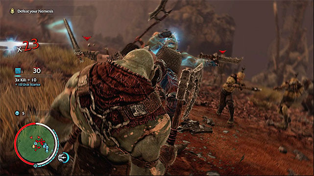 Attacking the regular orcs is a good way to unlock special attacks - 20a: Lord of Mordor | Main missions - Main missions - Middle-earth: Shadow of Mordor Game Guide