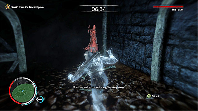 Attack the bosss incarnations by surprise and drain him for energy - 20a: Lord of Mordor | Main missions - Main missions - Middle-earth: Shadow of Mordor Game Guide