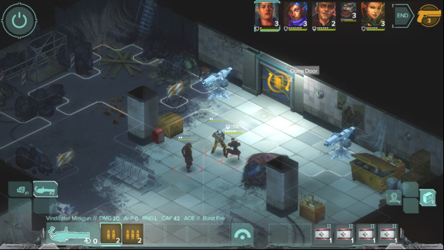 Even if you deactivate the guns, you will still have to face three remaining enemies on the floor - Misdirection - main mission - Ares Asia Holdings M10 - Shadowrun: Hong Kong - Game Guide and Walkthrough