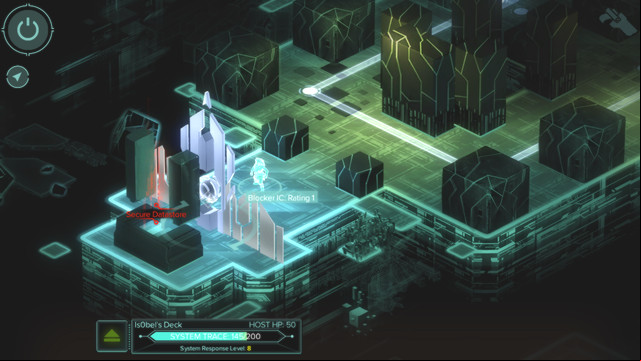 The barrier - data is located behind it - Hacking (Matrix) - Shadowrun: Hong Kong - Game Guide and Walkthrough