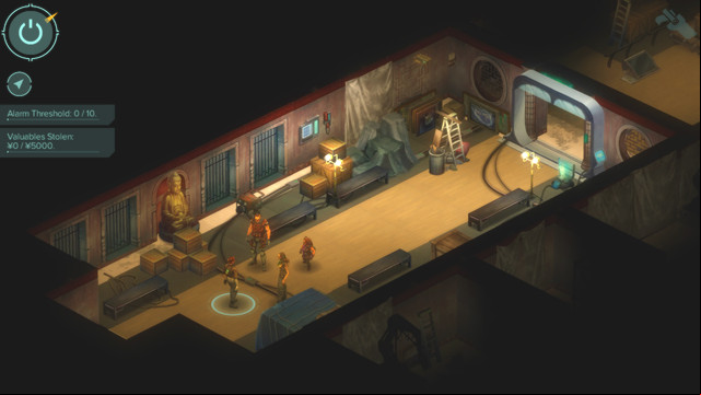 Entrance corridor to the museum - The Dig - main mission - Emperors Museum M4 - Shadowrun: Hong Kong - Game Guide and Walkthrough