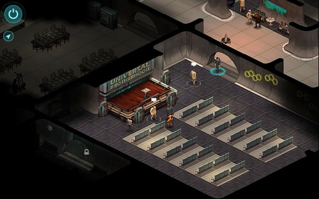 Such a great orator, and hall is empty - The Universal Brotherhood - Walkthrough - Shadowrun Returns - Game Guide and Walkthrough