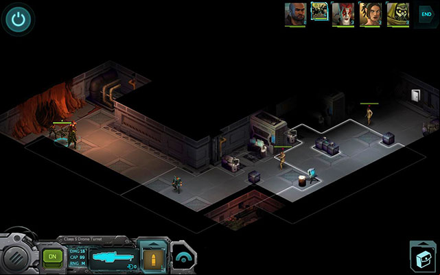 First corridor of the underground base - The Hunt Begins - Walkthrough - Shadowrun Returns - Game Guide and Walkthrough