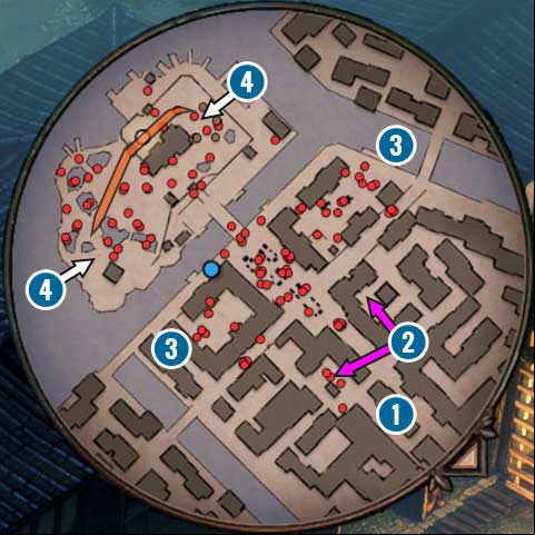 Hayato an Aiko (1) must capture Lord Naborus son, Masaru, alive - Mission 11 - Matsuyama City | Walkthrough - Campaign - Shadow Tactics: Blades of the Shogun Game Guide