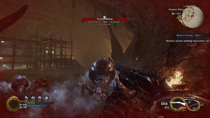 Fire attacks will deal more damage - Ninjad Scrolls - part 1 | Side missions - Side missions - Shadow Warrior 2 Game Guide