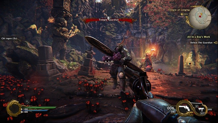 This is the first more demanding opponent that you encounter in the game - All in a Days Hard Work | Main missions - Main missions - Shadow Warrior 2 Game Guide