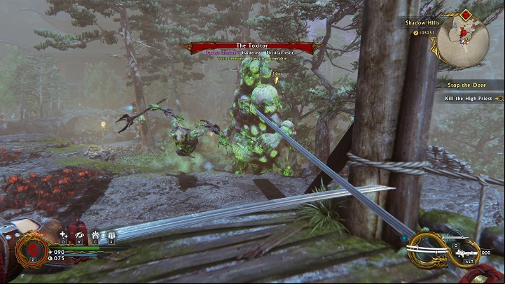 Better to keep your distance - Stop the Ooze | Main missions - Main missions - Shadow Warrior 2 Game Guide