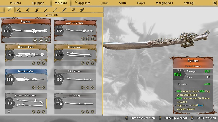 Match your weapon with the opponent - General hints - The basics - Shadow Warrior 2 Game Guide