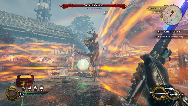 There is nothing quite like a revolving door - Big Trouble in Calamity | Main missions - Main missions - Shadow Warrior 2 Game Guide