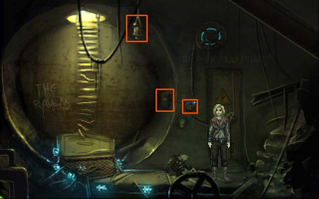 Go back to the first room, and look at the plate which is on the metal box hanging on the wall (on the left side of the door) - Switch on the reactor - Prologue - Shardlight - Game Guide and Walkthrough