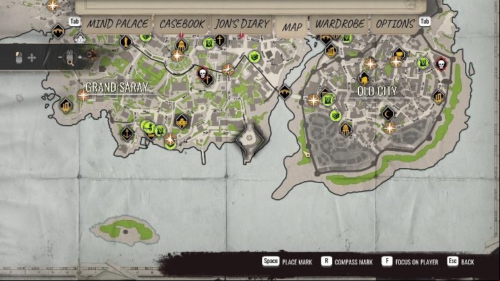 Region South-west of Grand Saray - Sherlock Holmes Chapter One: Treasures - list of all - Secrets & Collectibles - Sherlock Holmes Chapter One Guide
