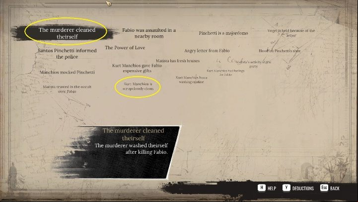 Time to enter the Mind Palace and connect all the already acquired clues - Sherlock Holmes Chapter One: Sacrificial Lamb, Police Station - walkthrough - Sacrificial lamb - Sherlock Holmes Chapter One Guide