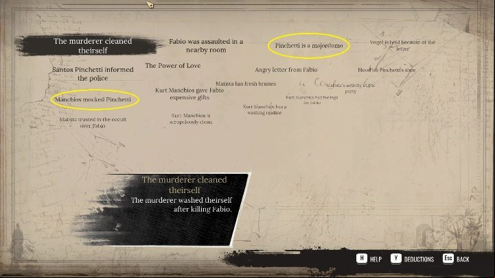 The next facts that you have to match are - Sherlock Holmes Chapter One: Sacrificial Lamb, Police Station - walkthrough - Sacrificial lamb - Sherlock Holmes Chapter One Guide