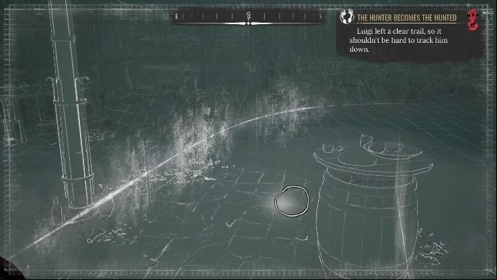 After examining everything, follow the footsteps of the "spectre" - Sherlock Holmes Chapter One: The Ghost-Hunter - walkthrough, Cordona stories - Cordon Tales - Sherlock Holmes Chapter One Guide