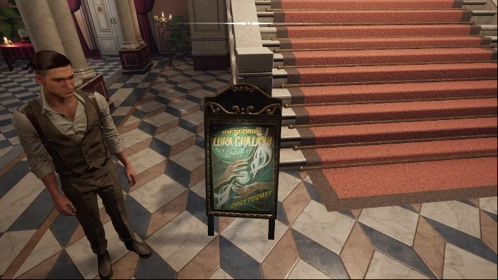 While exploring the hotel, Watson will notice the information about the medium - Sherlock Holmes Chapter One: A Mothers Love, hotel - walkthrough - Motherly love (beginning) - Sherlock Holmes Chapter One Guide