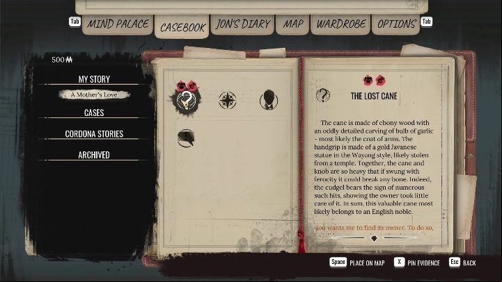 After selecting the task in the log you'll be able to ask the guests who sat at the table earlier - Sherlock Holmes Chapter One: A Mothers Love, hotel - walkthrough - Motherly love (beginning) - Sherlock Holmes Chapter One Guide