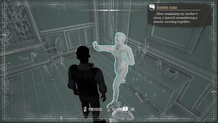 The last character in this room is Sherlock's brother, standing by the dresser - Sherlock Holmes Chapter One: Mothers love, Violet Room - walkthrough - A Mothers Love #3 - Sherlock Holmes Chapter One Guide
