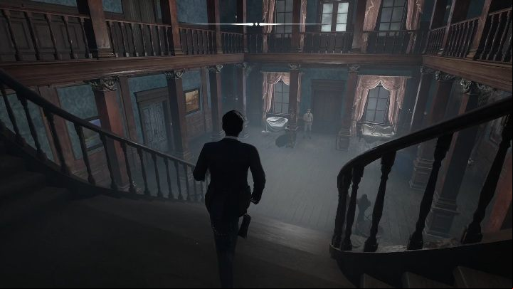 After reconstructing events, it's time to leave the house - Sherlock Holmes Chapter One: Mothers love, Violet Room - walkthrough - A Mothers Love #3 - Sherlock Holmes Chapter One Guide