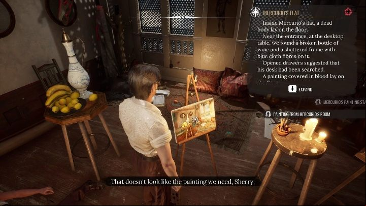 4 - Sherlock Holmes Chapter One: The Muse from Abroad, the painters apartment - walkthrough - The Muse From Abroad - Sherlock Holmes Chapter One Guide