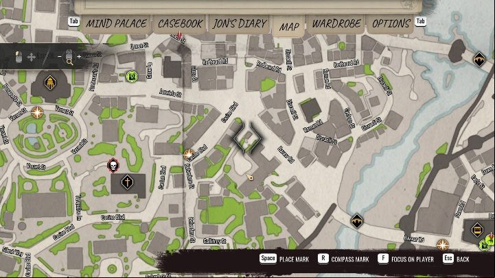 Bernadotti has an office in the northwest part of Grand Saray - Sherlock Holmes Chapter One: The Muse from Abroad, Norton and Bernadotti - walkthrough, solution - The Muse From Abroad - Sherlock Holmes Chapter One Guide