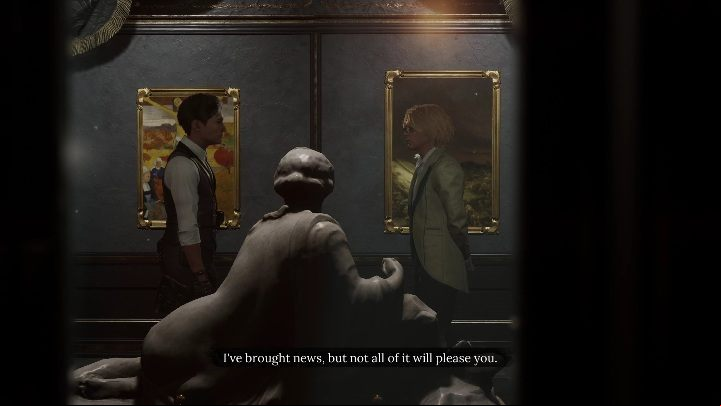 Whatever you decide, complete the mission by going to the art gallery and informing the artist of the progress of the investigation and the death of the painter - Sherlock Holmes Chapter One: The Muse from Abroad, Norton and Bernadotti - walkthrough, solution - The Muse From Abroad - Sherlock Holmes Chapter One Guide
