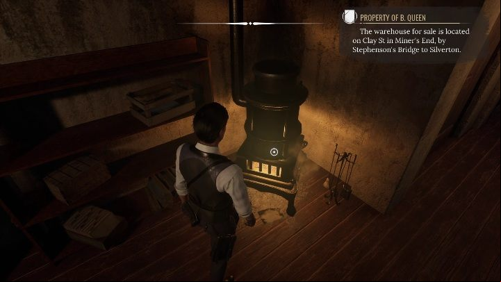 The next thing you need to examine is a furnace - Sherlock Holmes Chapter One: Plan Bee - walkthrough - Police cases - Sherlock Holmes Chapter One Guide