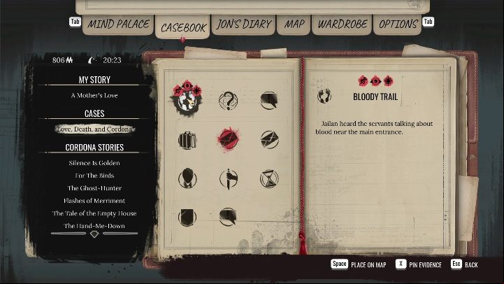 6 - Sherlock Holmes Chapter One: Love, Death, and Cordona - walkthrough, solution - Mycroft Cases - Sherlock Holmes Chapter One Guide