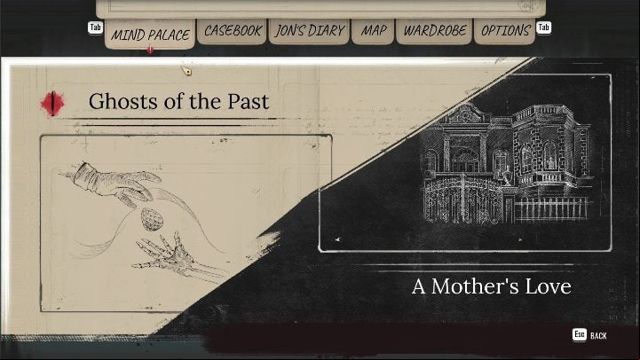 First, let's determine that the mind palace includes primarily the storyline missions - Sherlock Holmes Chapter One: Mind Palace - Basics - Sherlock Holmes Chapter One Guide