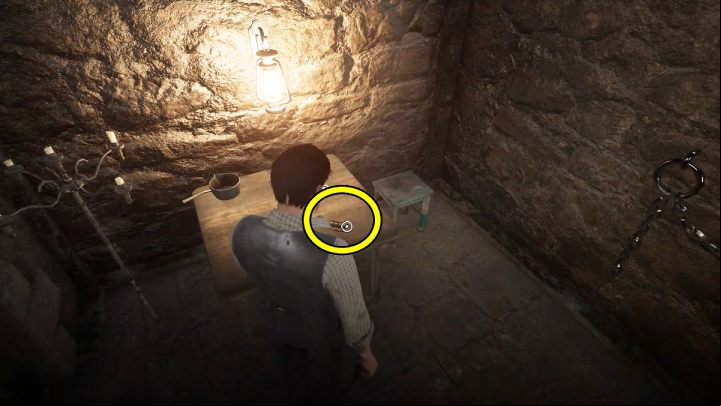 After waking up, examine the man sleeping on the bed - Sherlock Holmes The Awakened: Chapter 3 - Edelweiss Institute - Chapter 3 - Edelweiss Institute - Sherlock Holmes The Awakened Walkthrough