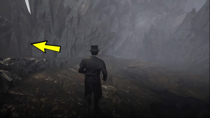 Turn left and follow the path - Sherlock Holmes The Awakened: Visions of Sherlock Holmes, warehouses underground - Chapter 2 - Port of London - Sherlock Holmes The Awakened Walkthrough