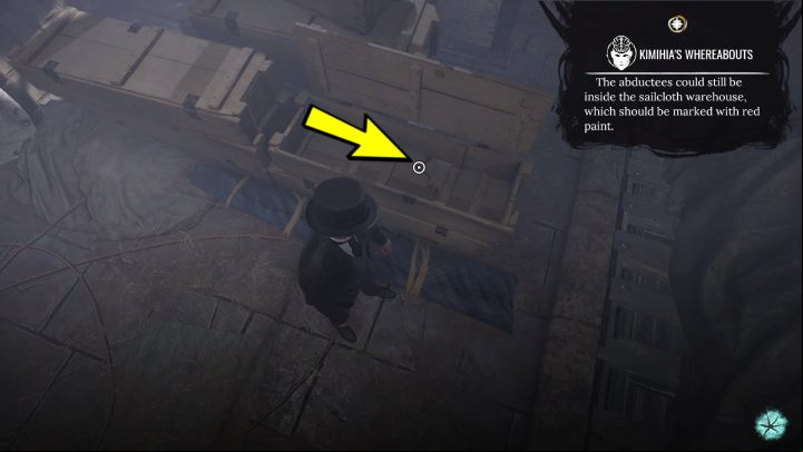 You will find the crank in one of the wooden boxes at the bottom of the warehouse - Sherlock Holmes The Awakened: Port of London - Chapter 2 - Port of London - Sherlock Holmes The Awakened Walkthrough