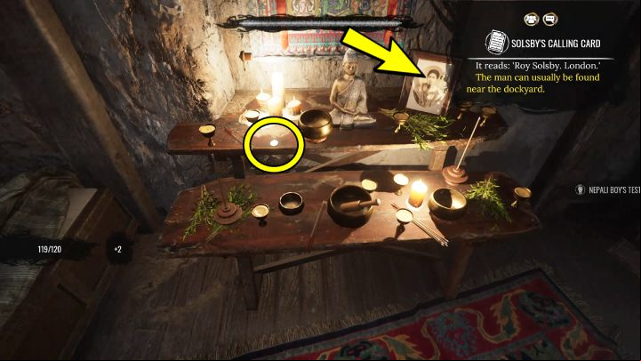 Enter the house and talk to the Nepali boy - Sherlock Holmes The Awakened: Port of London - Chapter 2 - Port of London - Sherlock Holmes The Awakened Walkthrough