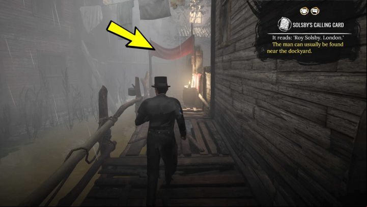 Leave the pub and walk toward the Shanty Town - Sherlock Holmes The Awakened: Port of London - Chapter 2 - Port of London - Sherlock Holmes The Awakened Walkthrough