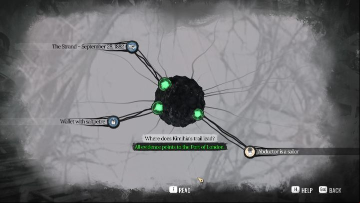 Clues to answer the question Where does Kimihia' - Sherlock Holmes The Awakened: Chapter 1, Stenwicks Manor - Chapter 1 - Baker Street - Sherlock Holmes The Awakened Walkthrough