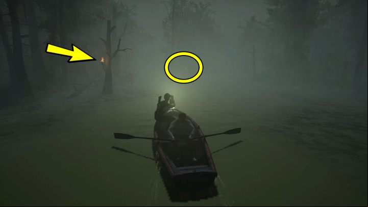 After sometime, torches will become your beacons - Sherlock Holmes The Awakened: The Swamp - Chapter 6 - Wetlands - Sherlock Holmes The Awakened Walkthrough