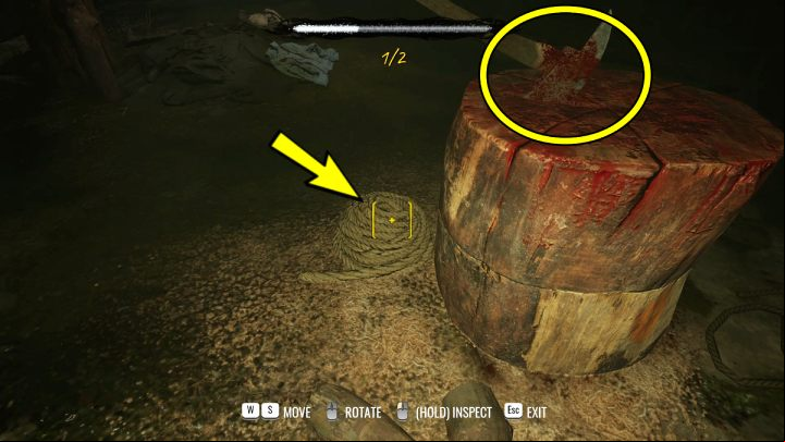 Approach the axe and examine - Sherlock Holmes The Awakened: The Swamp - Chapter 6 - Wetlands - Sherlock Holmes The Awakened Walkthrough