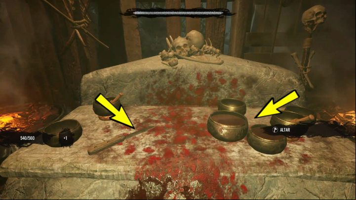 While at the altar, examine - Sherlock Holmes The Awakened: The Swamp - Chapter 6 - Wetlands - Sherlock Holmes The Awakened Walkthrough