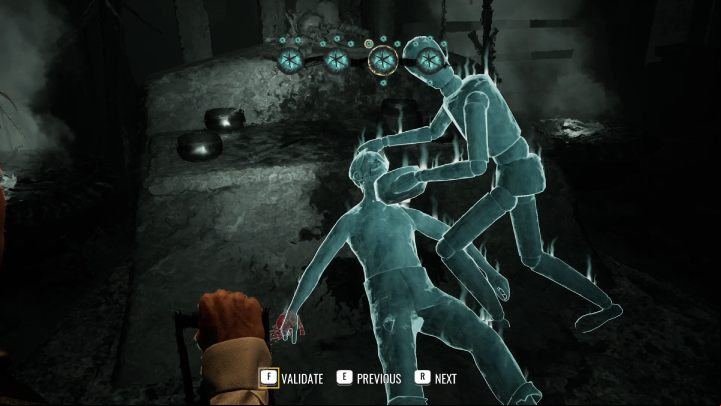 Approach the altar and set the scene with a person dousing Arneson with blood - Sherlock Holmes The Awakened: The Swamp - Chapter 6 - Wetlands - Sherlock Holmes The Awakened Walkthrough