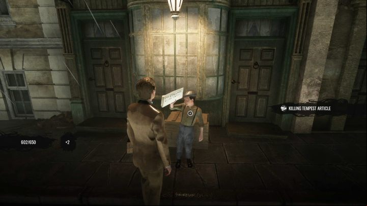 Leave the apartment and take a new copy of the newspaper from the boy - Sherlock Holmes The Awakened: London - Chapter 7 - London - Sherlock Holmes The Awakened Walkthrough