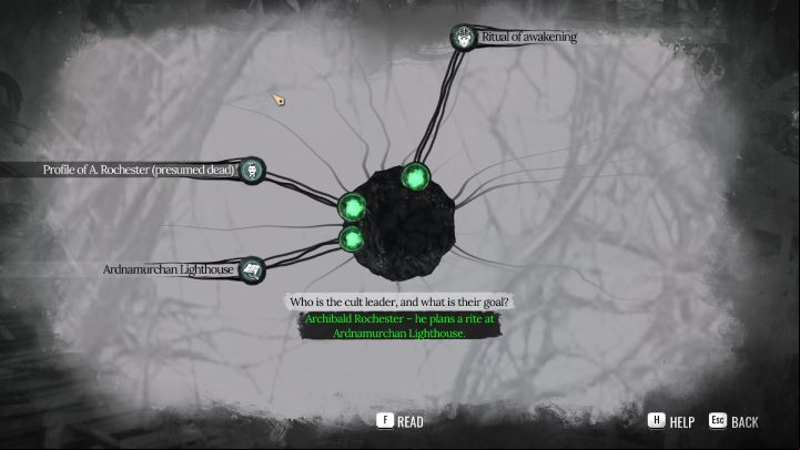 Enter the Mind Palace, and at the question Who is the cult leader and what is their goal - Sherlock Holmes The Awakened: London - Chapter 7 - London - Sherlock Holmes The Awakened Walkthrough